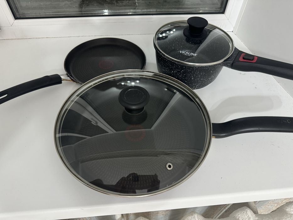 Продам сковороду, ковш, блинницу