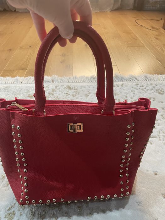 Geanta rosie de dama