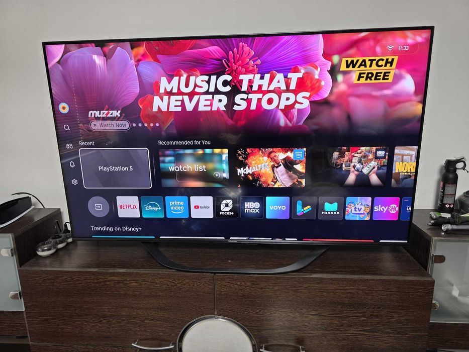 VAND Televizor HISENSE Mini-LED ULED 4K 139 CM 144HZ