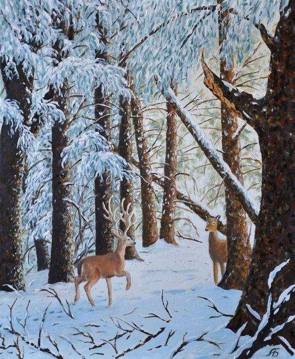 Картины маслом на холсте