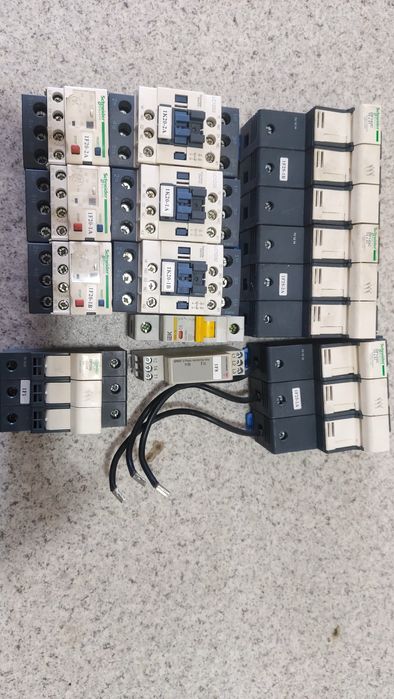 Пускатель , предохранитель , реле контроля фаз