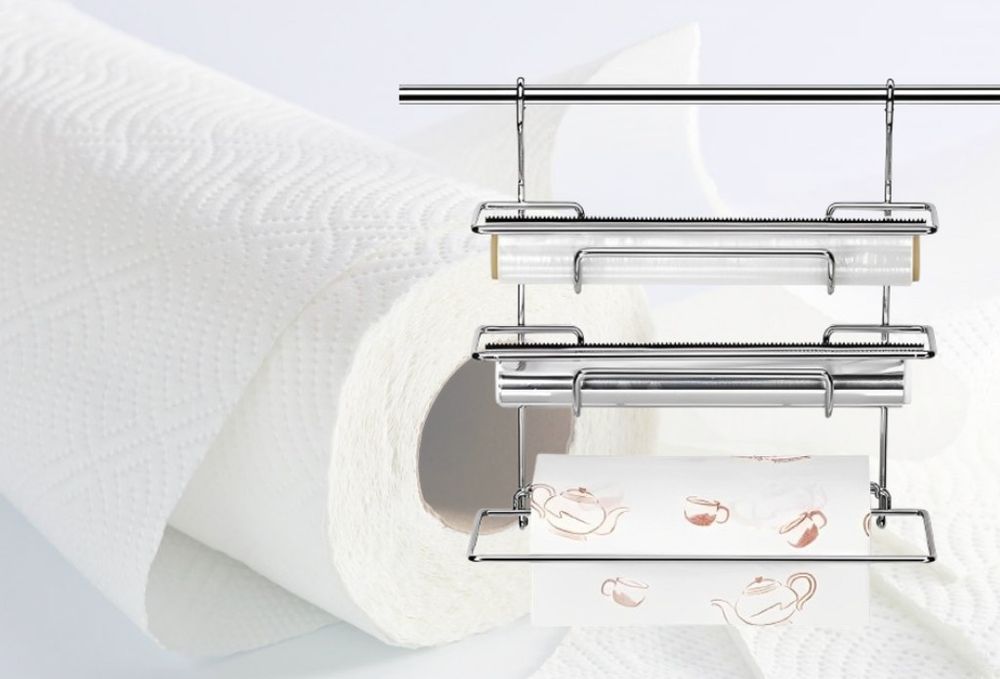 Държач за кухненска хартия Троен