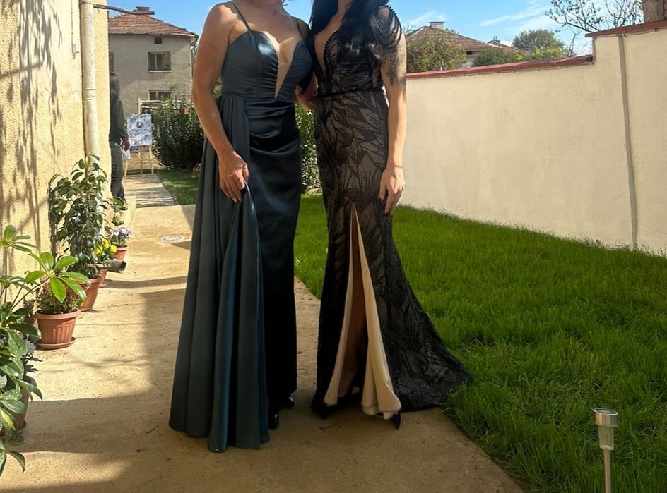 Елегантна дълга рокля