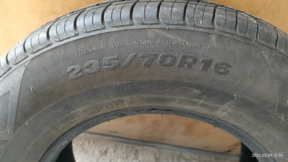 Летние шины 235/70/16
