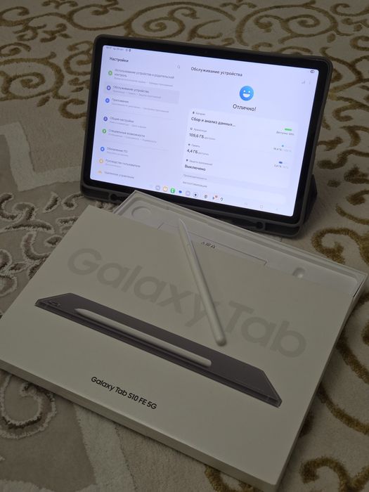 Продам Samsung Tab S10 Fe планшет серебристый