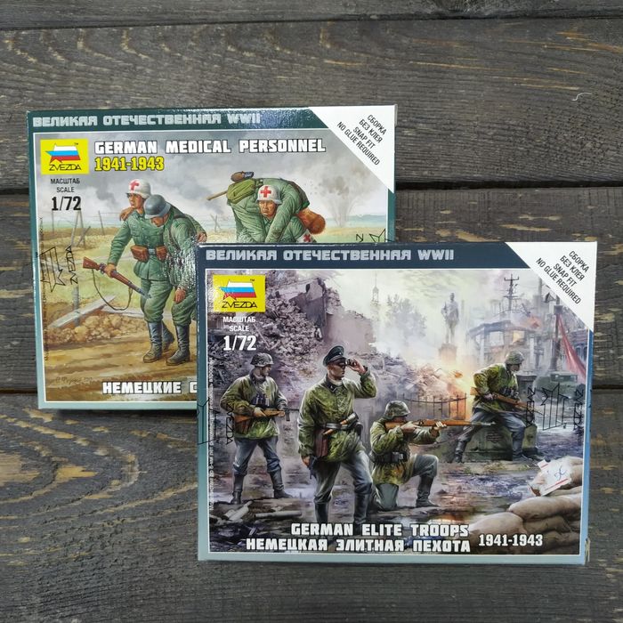 Сборные фигурки солдатов