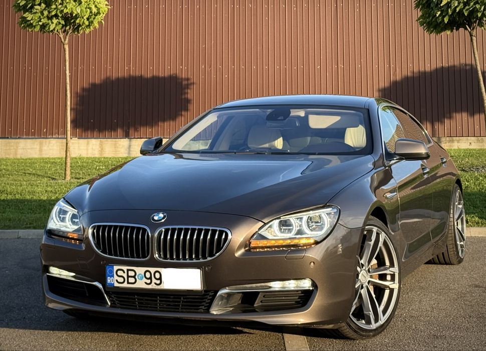 BMW 640D Gran Coupe 2013, 3.0D 313 cp, Euro 5 ,soft clouse,laser,B&O, top !