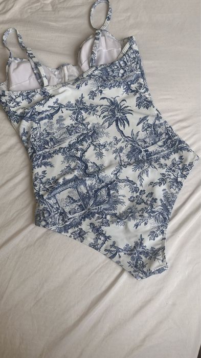 Купальник Dior голубой