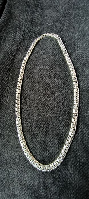 Цепь крест кольцо