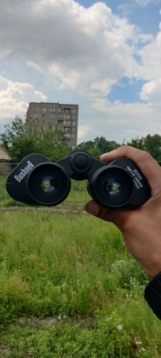 бинокль полевой 20x50 мм черный