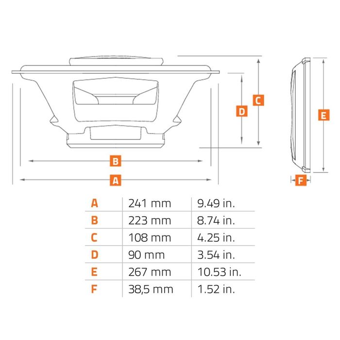 Hertz MPX 690 difufoare auto