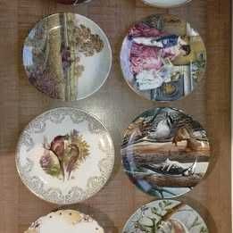 Set de 8 Farfurii de Colecție – Porțelan Englezesc Autentic