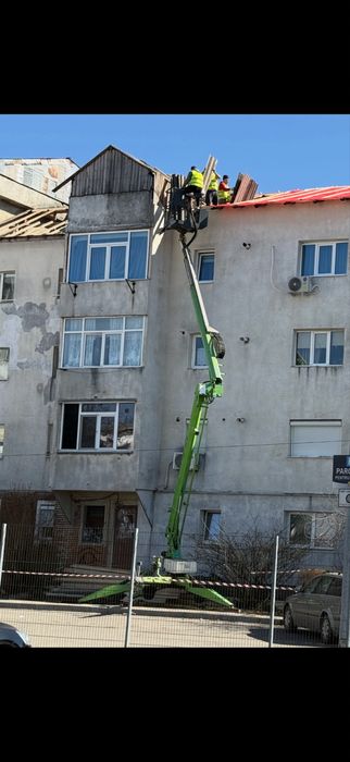 Inchiriem nacela sau executam lucrari la inaltime de pana la 17 m