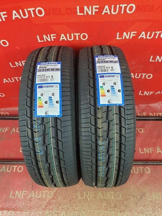anvelope de vara - 215/70/16c - toyo - noi - dot 4921 !