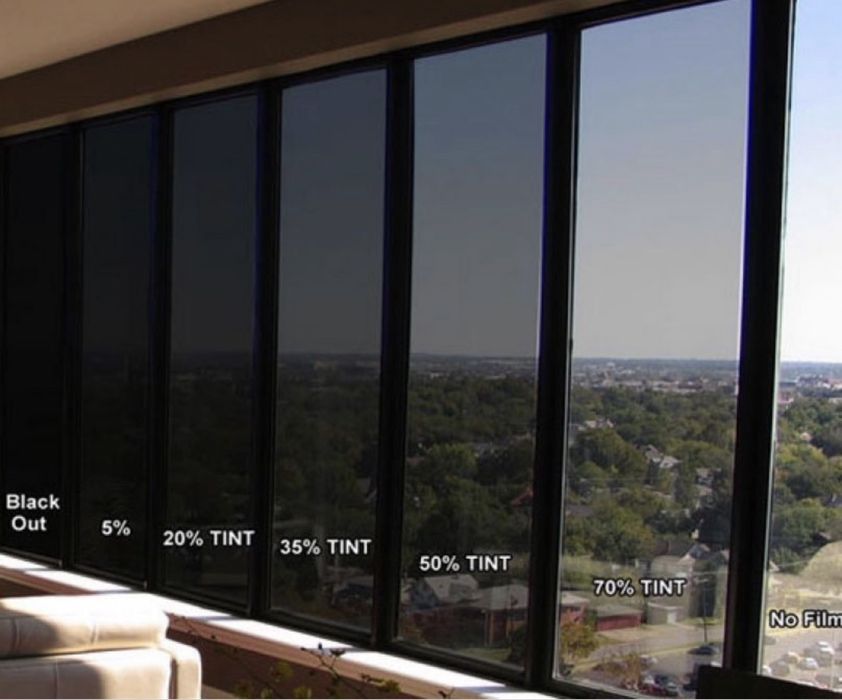 тонировка 5%-20%-30%-50%-70%