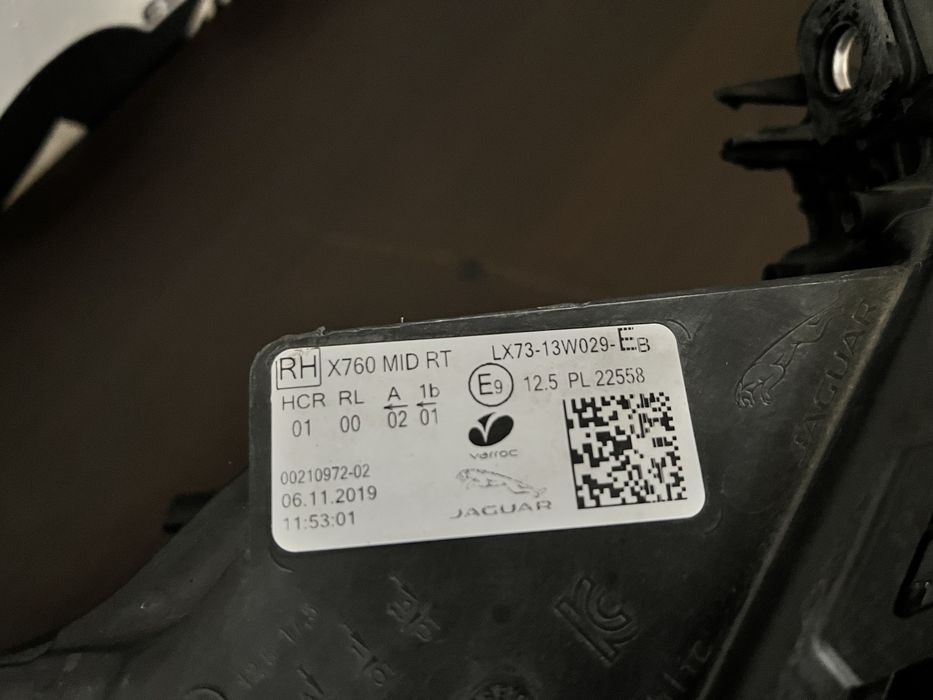 Far dreapta full led Jaguar XE facelift 2019-2023