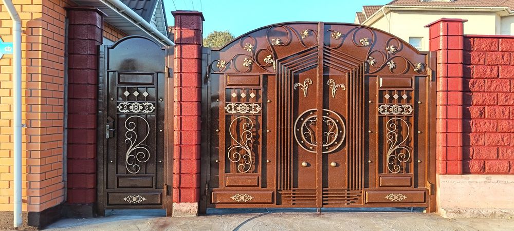 Покраска варот покраска