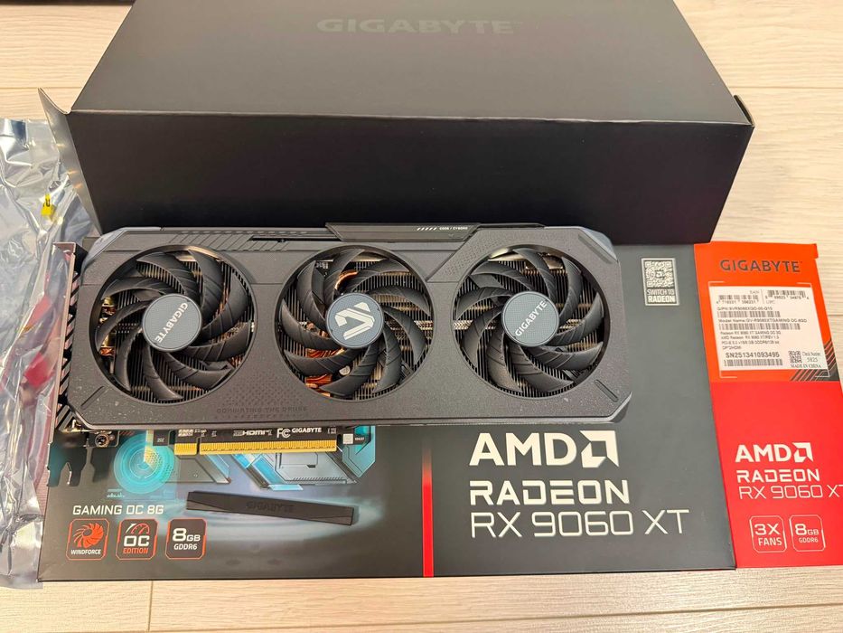 Placa Video RX9060XT OC 8GB