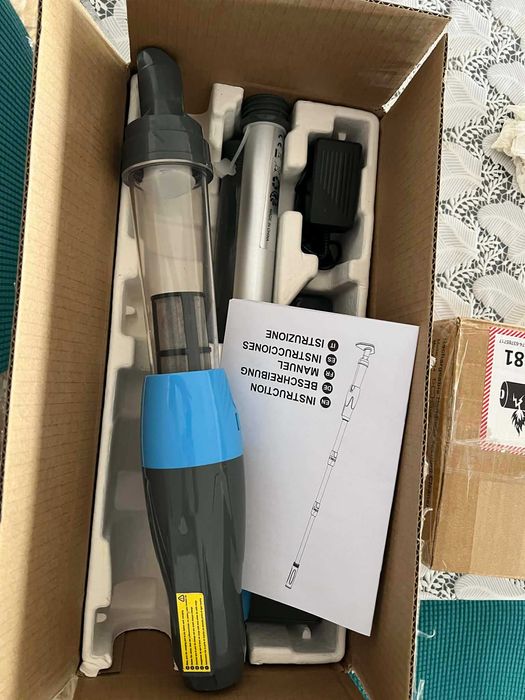 Aspirator fără fir pentru piscină PoolyPoly, 3 în 1