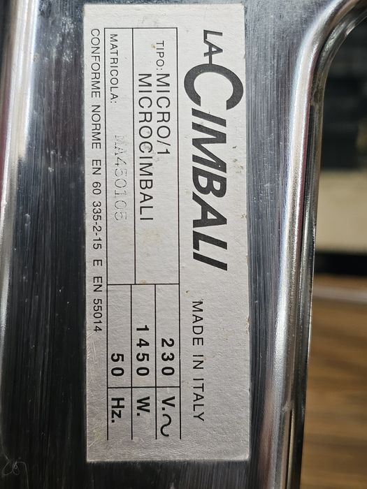 La Cimbali Microcimbali (Micro/1) – Piesă de colecție