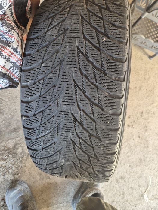 б. у шини липучка