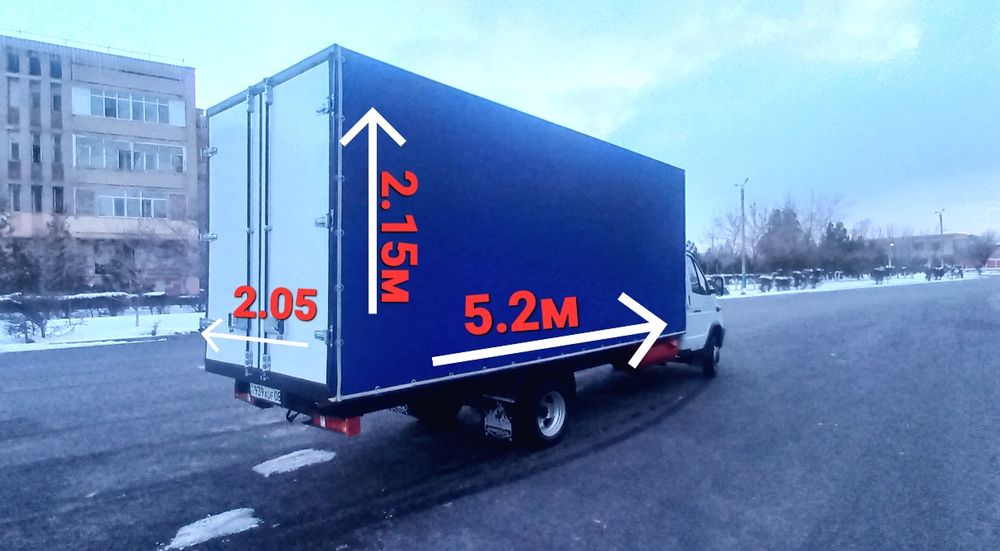 Шымкет-Алмата-Астана 24/7 Грузоперевозка Газель