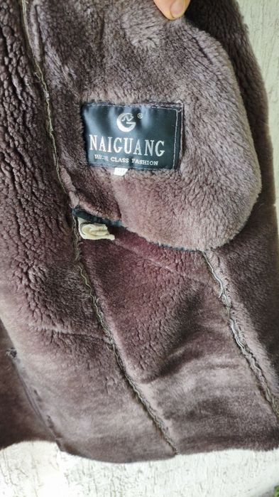 Дубленка с мехом NAIGUANG