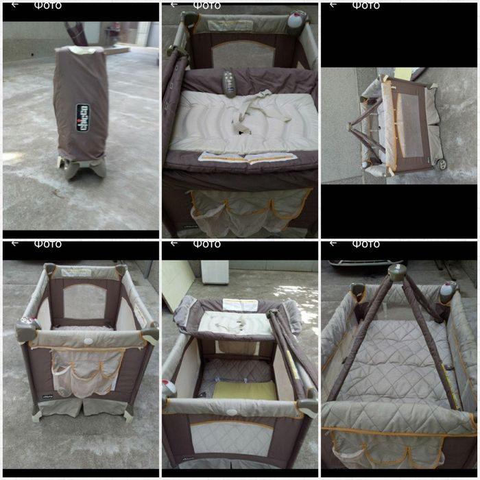 Кроватка + манеж+ развивающий коврик