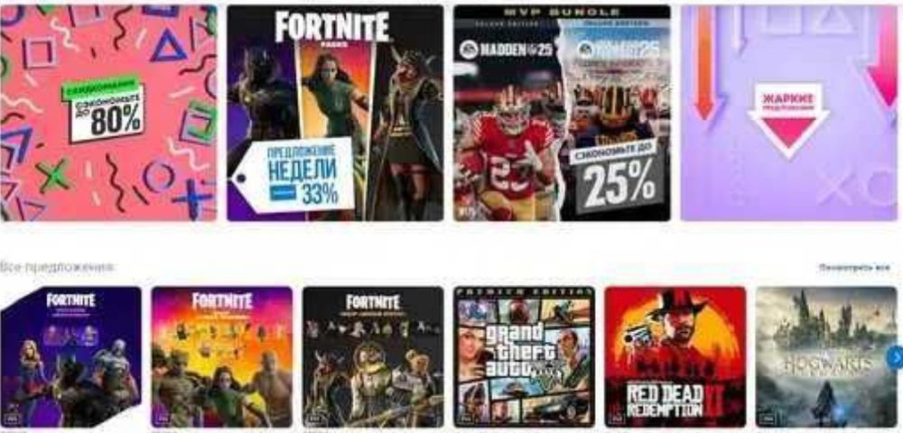 Игры на ps5, на ps4