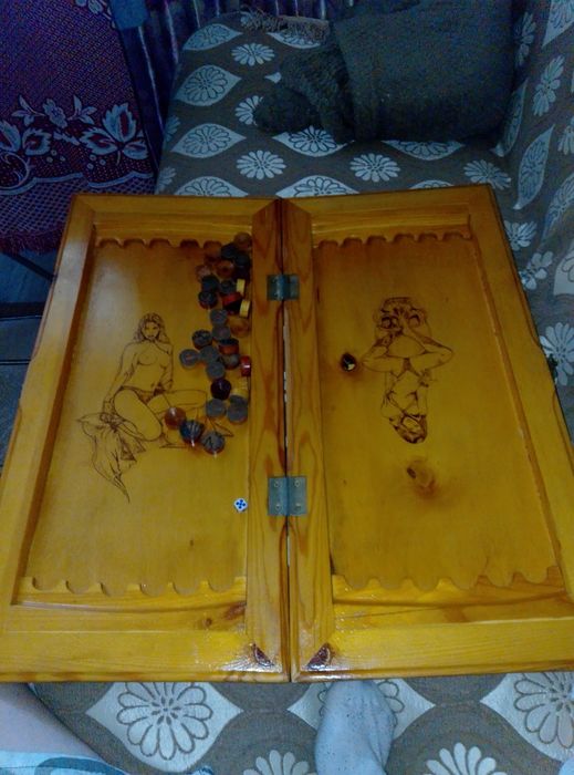 Нарды ручной работы