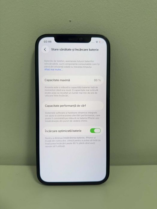 10/10 - Iphone 12 Black 64GB + Husa + Folie