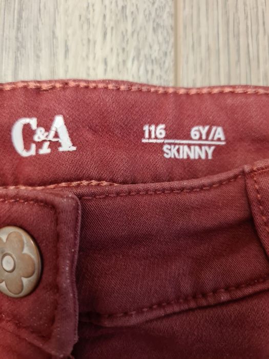 Blugi captusiti marimea 116, C&A, fetita, skinny