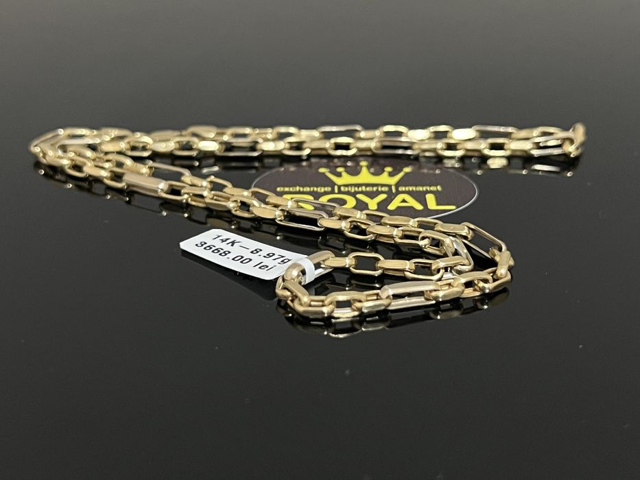 Bijuteria Royal CB : Lant aur 14k 9,97 grame