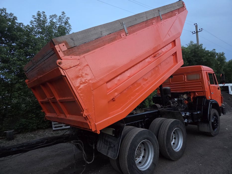 Камаз 55111 с прицепом