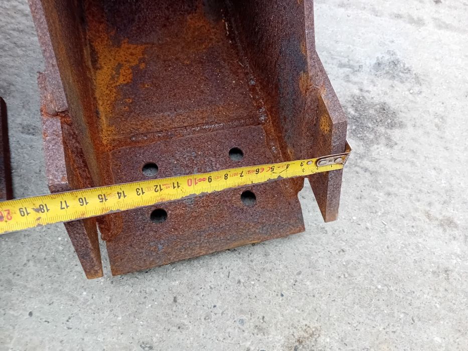 Set cupe 17 22 45 cm microexcavator bolt 25mm