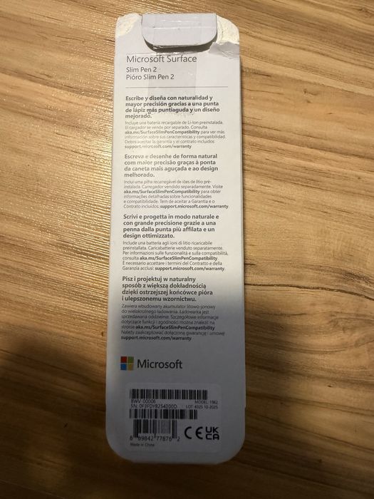 Microsoft slim pen 2