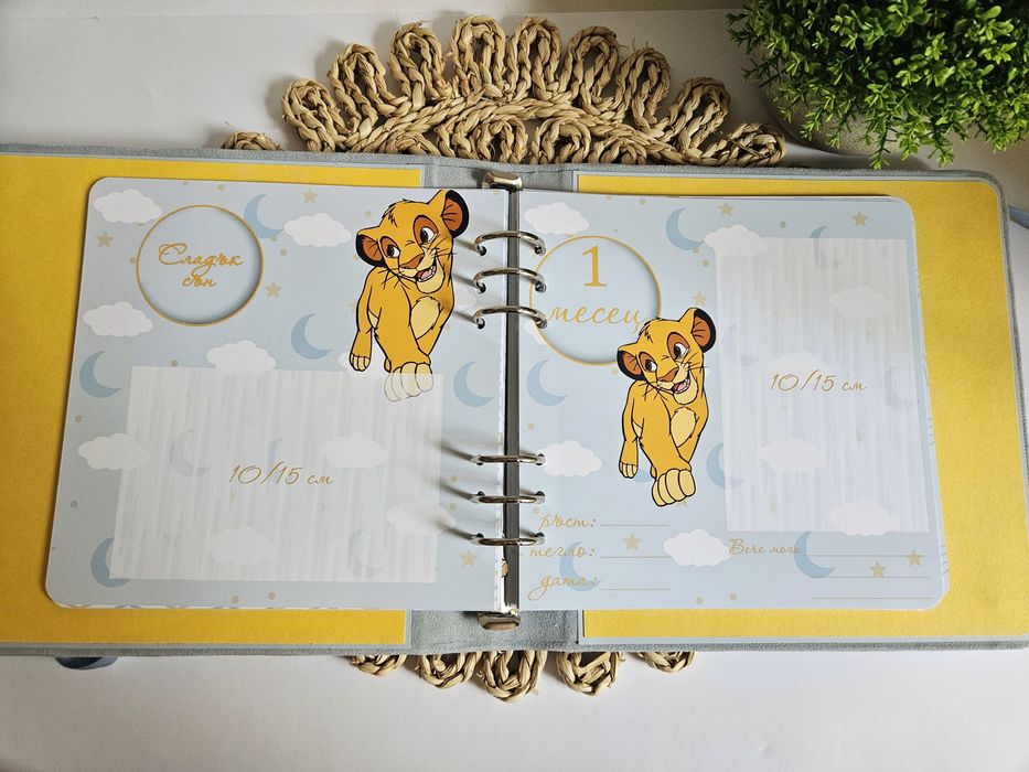 Бебешки дневник за първата годинка