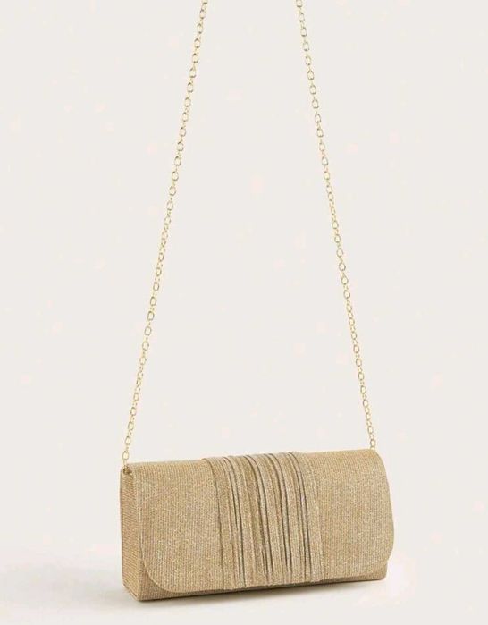 Златист клъч ,официална чанта