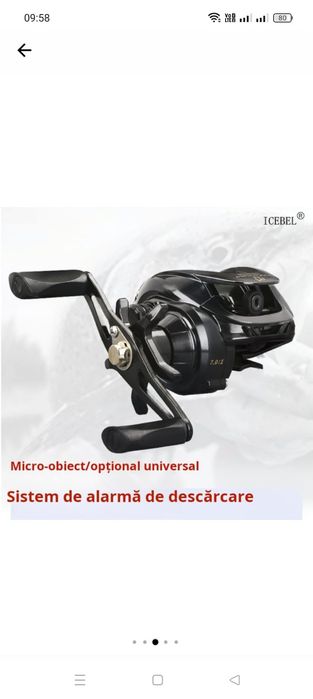 Mulinete pescuit noi, somn, crap, spining.