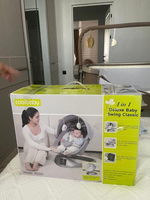 Детский шезлонг coolbaby 4 in 1