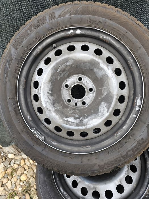 Jante tabla R 16c 5×100 Cauciucuri iarna 195 60 R16C