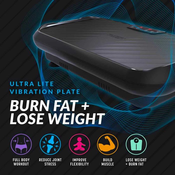 Вибро-тренажор/плоча Bluefin UltraLite – компактна, 200W, дистанционно
