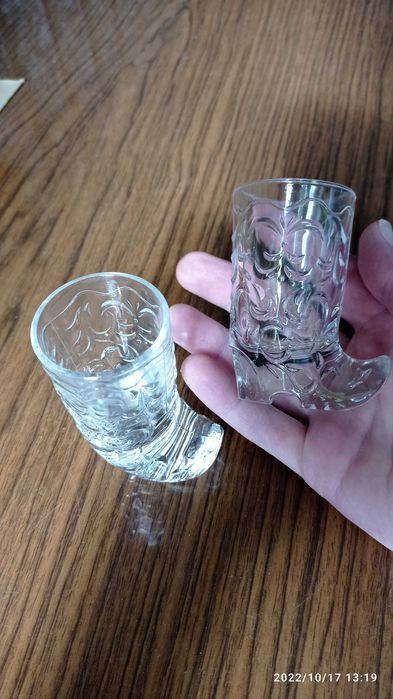 стопки хрустальные