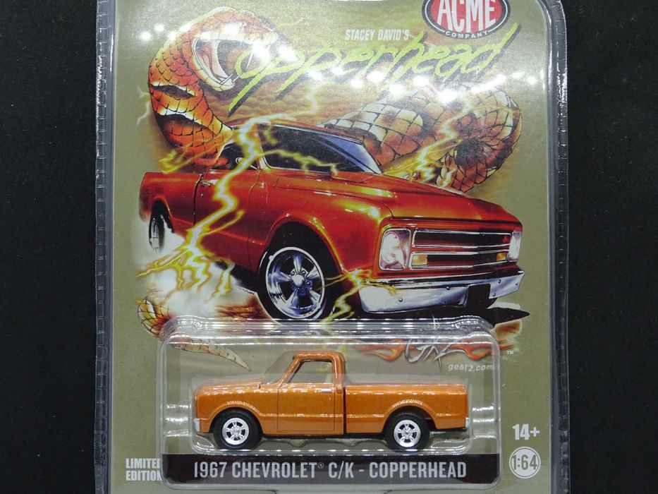 Macheta Chevrolet C/K Cooperhead 1967 Greenlight 1:64
