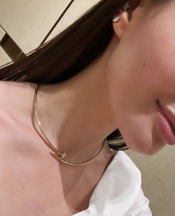 Колье золотое Cartier