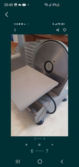 9 spoturi și feliator pentru alimente