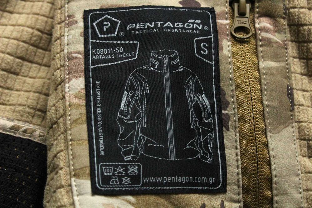 PENTAGON - тактическо камуфлажно яке, размер S