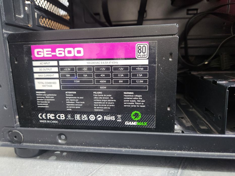 Мощный игровой компьютер i5 12400F RTX 2070
