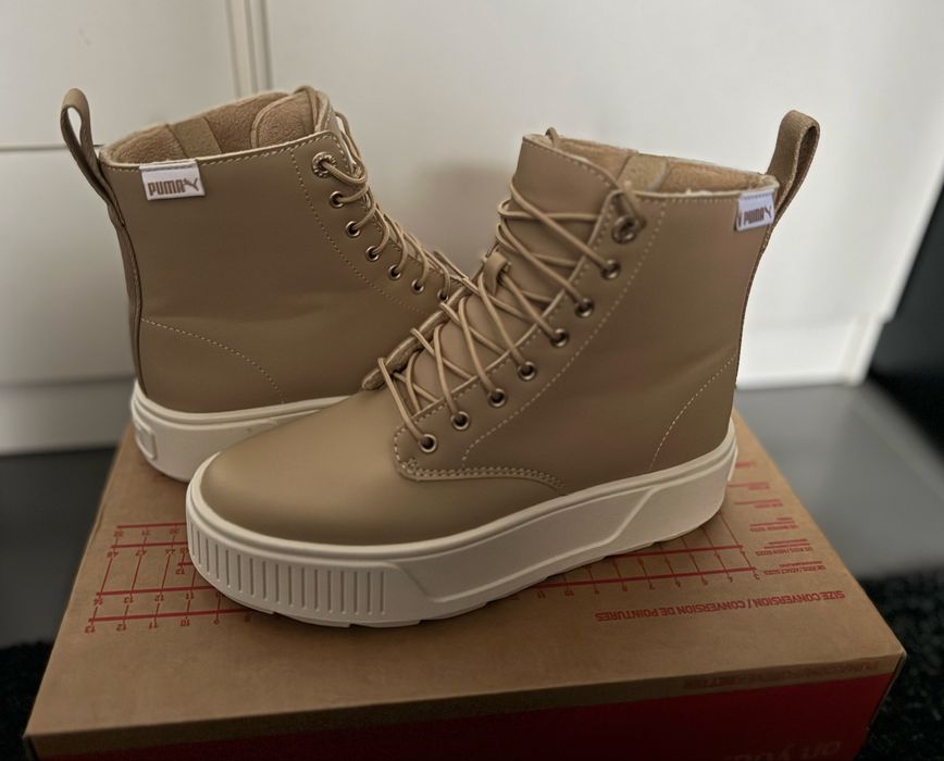 Ghete puma cu platforma