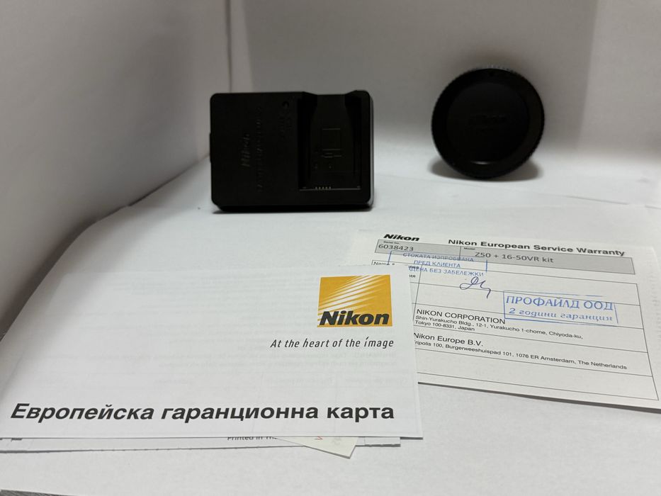 Nikon Z50 DX 16-50 Kit – почти неизползван